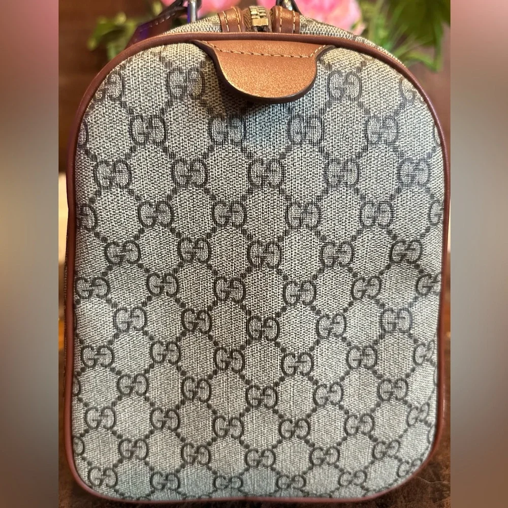 Gucci GG Coated Canvas Boston Bag - Picture 3 of 17